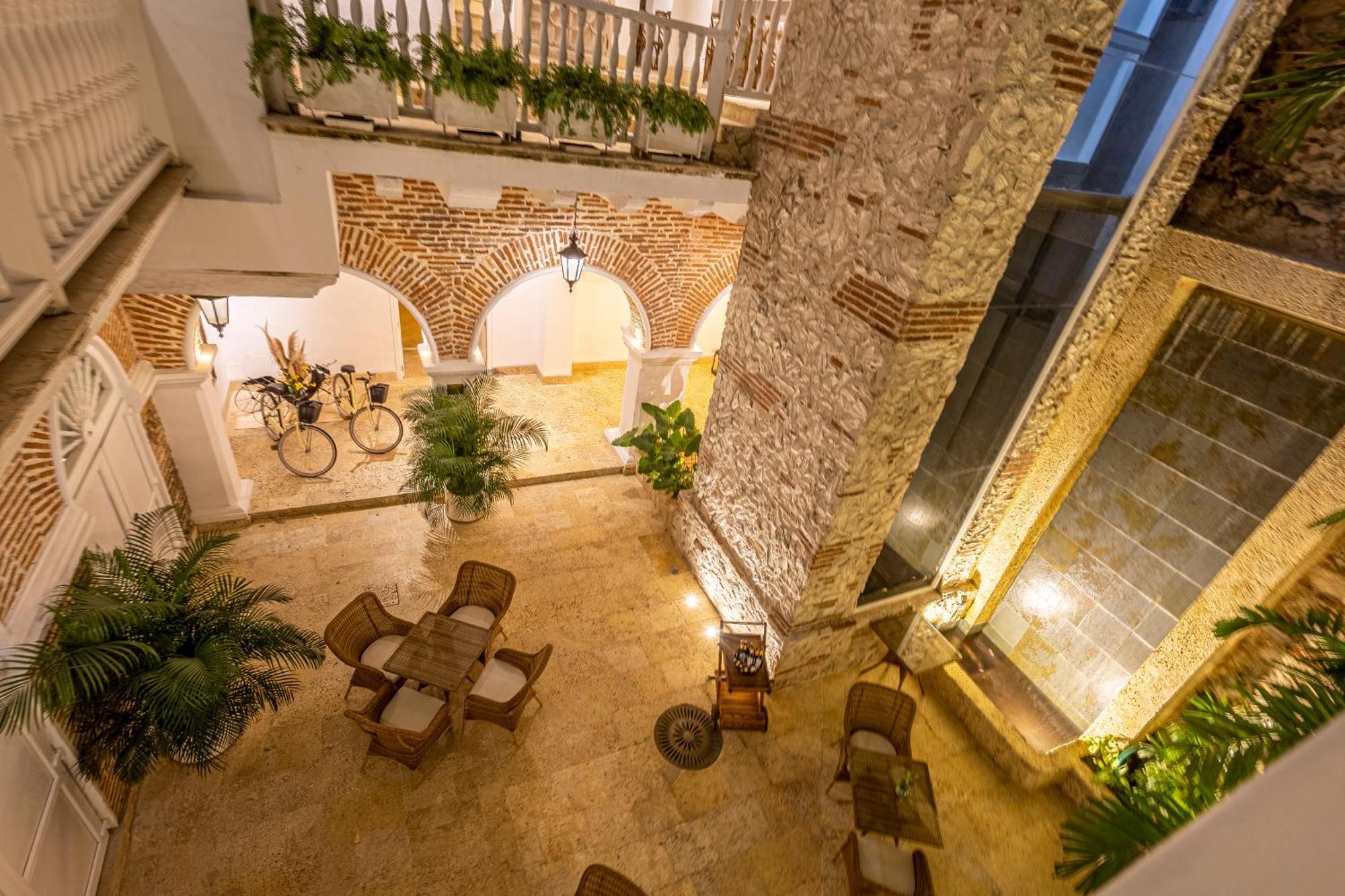 Hotel Casa Del Gobernador Cartagena Esterno foto