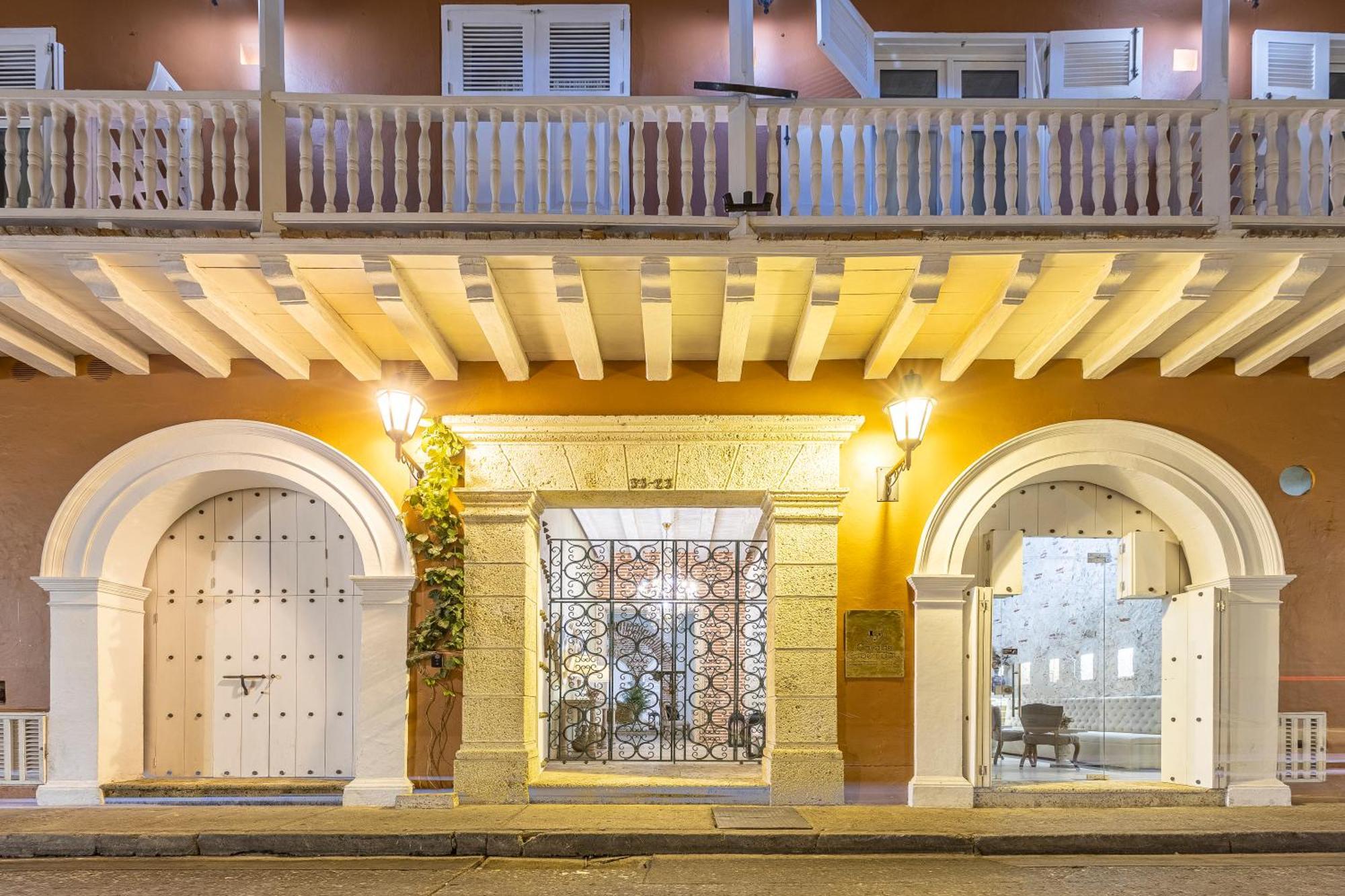 Hotel Casa Del Gobernador Cartagena Esterno foto